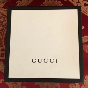 Gucci box with dust bag